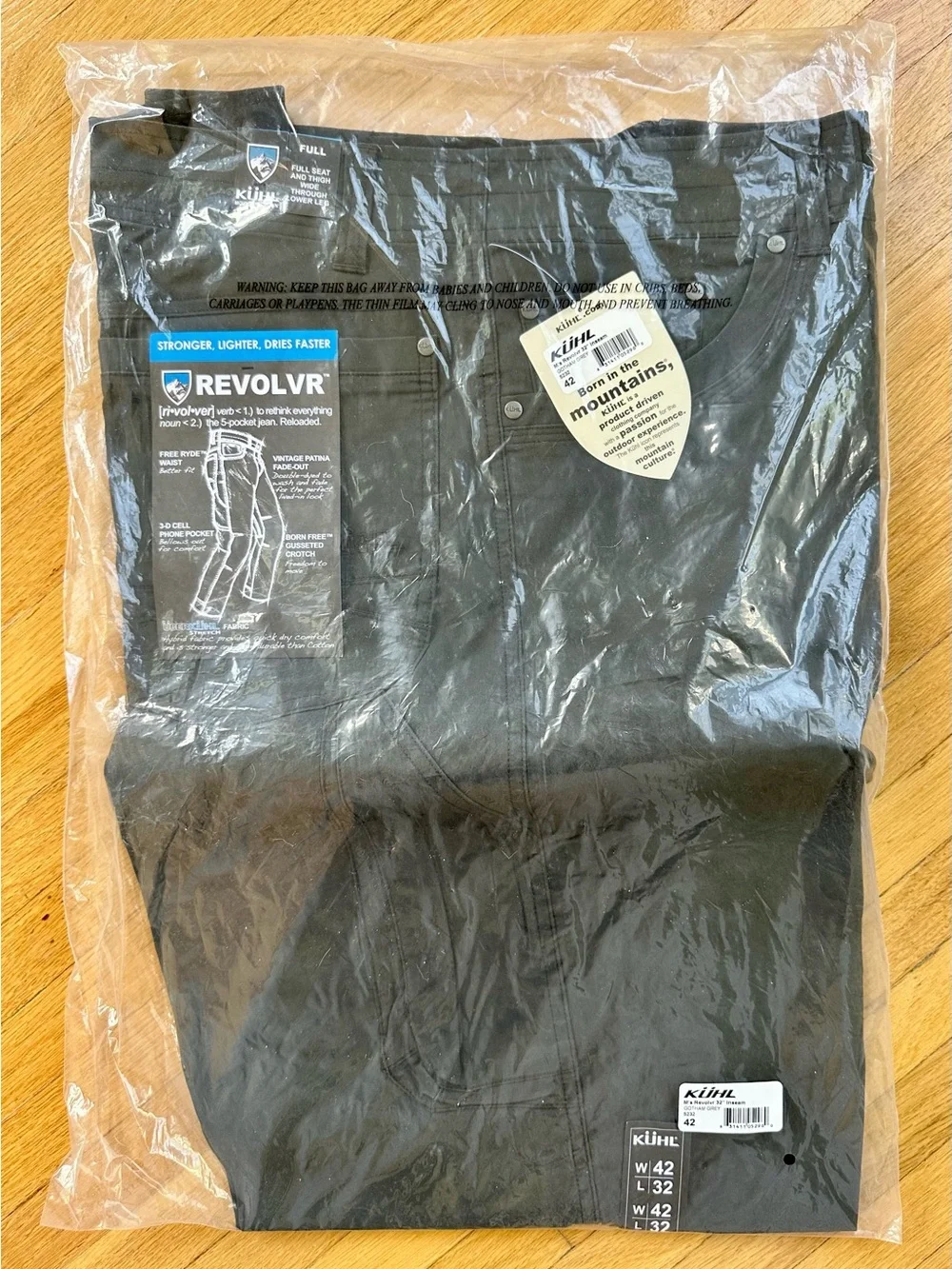 NWT Kuhl Revolvr Men's 5-Pocket Jeans